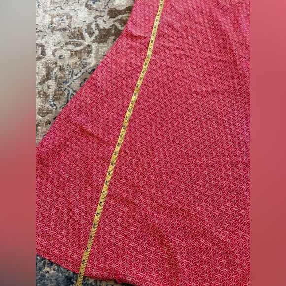 NATORI Abstract Satin Midi Slip Dress Lingerie Inspired Glam Large - Picture 3 of 7